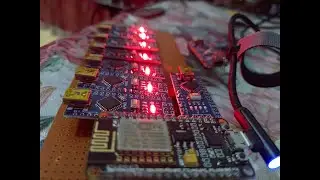 Esp8266 As I2C Master 8 Arduino Nano As I2C Slave | Arduino Mining Rig #Shorts