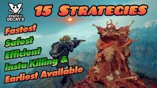 EVERY POSSIBLE WAY to Destroy Plague Hearts in State of Decay 2 [All Difficulties]