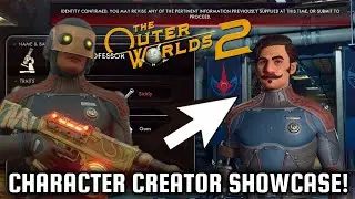 The Outer Worlds 2 - Character Creator Showcase