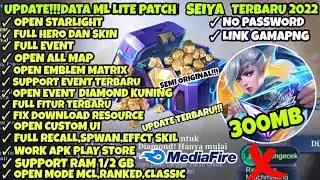 Data ML Lite 300Mb Full Event Terbaru Patch Hero Revamp | Mlbb Lite | Ml Lite |Cara Atasi Lag Di ML