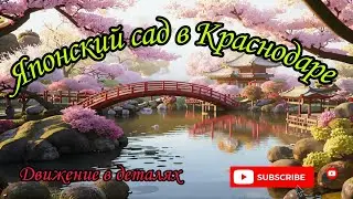 Прогулка по Японскому саду в Краснодаре. Сад. Прогулка. Краснодар. Отдых