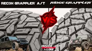 Nitto Tire's Recon Grappler A/T vs. Ridge Grappler : REAL WORLD COMPARISON | Inside Line