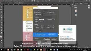 How to change Page Size in inDesign 2019