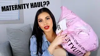 HOW TO BE A PREGNANT BADDIE ♡ PRETTY LITTLE THING HAUL
