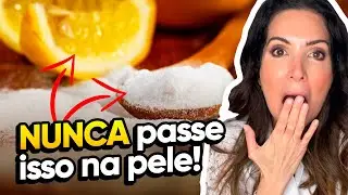 ⚠️10 Receitas caseiras perigosas⚠️ Nunca passe isso na pele!!!
