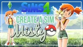 The Sims 4: Misty from Pokémon│Create A Sim ▶︎ Red Panda Plays