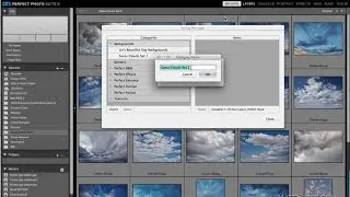 Perfect Photo Suite 8: using Manage Extras to import backgrounds & textures