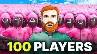 100 Players Simulate Squid Game in Project Zomboid