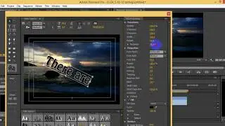Text Title Style in Adobe premiere pro cc
