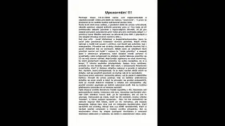 Upozornění