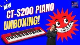 Casio CT-S200 Casiotone Unboxing Best Piano Keyboard Music System Playing Basic Song ABCD of Piano