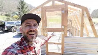 The BEST GREENHOUSE DOOR (DIY) Build