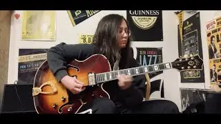 On A Clear Day // Jazz Guitar Solo // Guild X-500