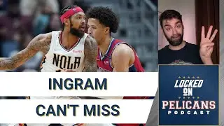 Brandon Ingram can't miss as the Pelicans blowout the Kings | Good Zion Williamson injury update!