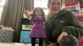 I bought an American Girl Doll. (AG)