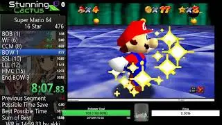 SM64 16 Star in 