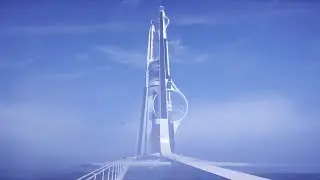 I created THE SHARD (from mirror's edge catalyst) in SATISFACTORY (w/ molond)