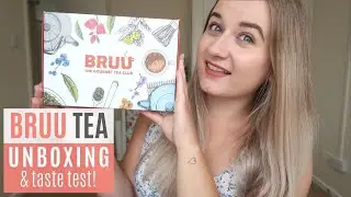 BRUU TEA UNBOXING & TASTE TEST!  |  _MrsTino