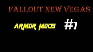 Fallout New Vegas Armor Mods: Army of Two Armor Pack