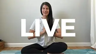 20 min LIVE Yoga Flow + GIVEAWAY