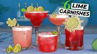 6 Unique Lime Cocktail Garnish Ideas!