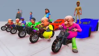 Motu Patlu Impossible Big Jump Parkour Ramp Challenge In Gta 5