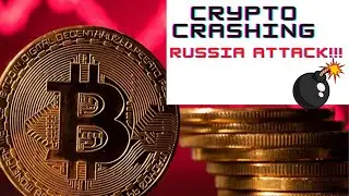 Russia attack! Crypto crashing!!!! #bitcoin #etherium #markets #crypto #xrp