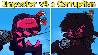 Friday Night Funkin' -  Sussy Spinoff (Impostor v4 x Corruption) - FNF Mod