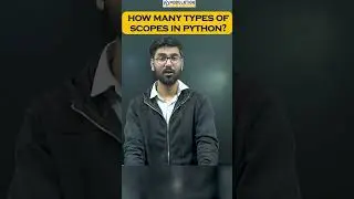 How many types of Scopes in Python? | Python Scope | 
