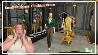 🛍️Real Clothing Shops for Small Businesses in Sims 4?! | Purchase Clothing Mod Fix👗