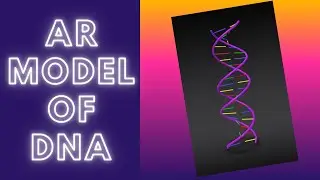 AR model of DNA | Use of Augmented Reality #Shorts