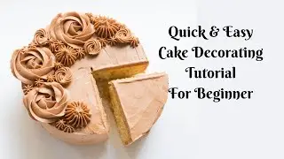 Easy Cake Decorating Tutorial For Beginner