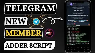 New Free Member Adder Script For Telegram | You Can Scrape Hidden Members | No Account Ban | Live 🔴