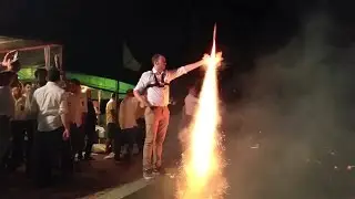 Big Salute-Rockets - Cangas 2016 - Peña Siempre Arbolin