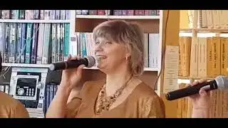 Армия России .Ансамбль "Элегия" ДК "Искра" 24.02. 2022 год Выступление  в библиотеке .