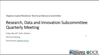 TAC Research, Data, and Innovation Subcommittee Meeting, May 24, 2014