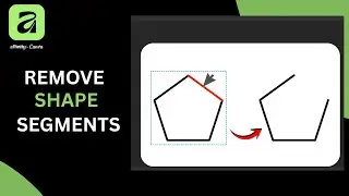 How to Remove Shape lines in Affinity  | Easy Edit Shapes Tutorial