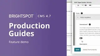Unlock content efficiency with Production Guides