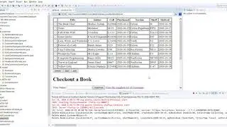 workspace   http   localhost 8080 LibraryWebDatabase index html   Eclipse IDE 2020 10 19 20 53 18