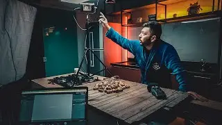 Fotografando taça de vinho 