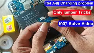 Itel A48 Charging Not working / Itel A48 fake charging solution / Charging jumper Itel A48 