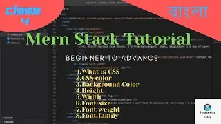 Complete Full Stack Web Development Crush Course  By Programming Buddy || Class -- 4