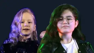 Manizha Aminova (15 years old), Ksenia Shaplyko (8 years old). Well, all together! 04/30/2021.
