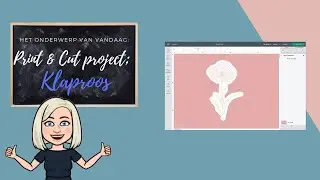 Print & Cut project : klaprozen         | Teddie B.