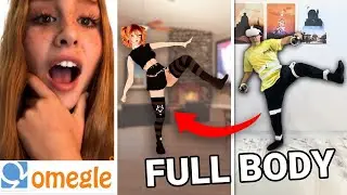 I Trolled People on Omegle with Full Body Tracking!