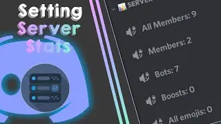 Cara Setup Server Stats Discord | Bot Server Stats | Setup Bot Discord