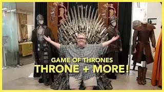 Throne from Game of Thrones + Hand Painted Map & More!