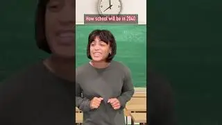 How school will be in 2040😭🤣 