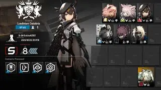 【明日方舟/Arknights】【Contingency Contract #11 Fake Waves】Day 7 Risk 8 Low End + Kal'tsit