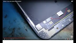 iphone 13 pro max white screen problem jumper solution